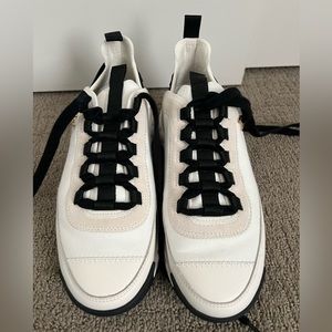 Never worn brand new Chanel sneakers with bags and box